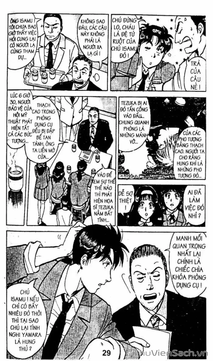 Truyện Tranh Thám Tử Kindaichi trang 4