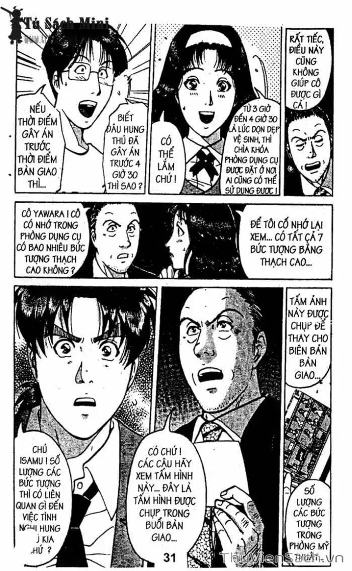 Truyện Tranh Thám Tử Kindaichi trang 4