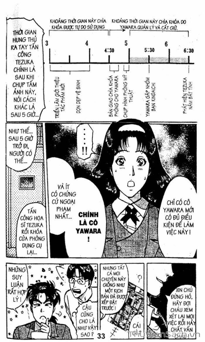 Truyện Tranh Thám Tử Kindaichi trang 4