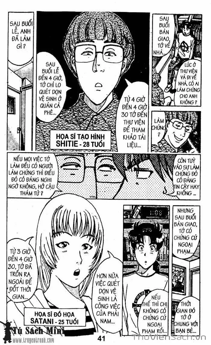 Truyện Tranh Thám Tử Kindaichi trang 4