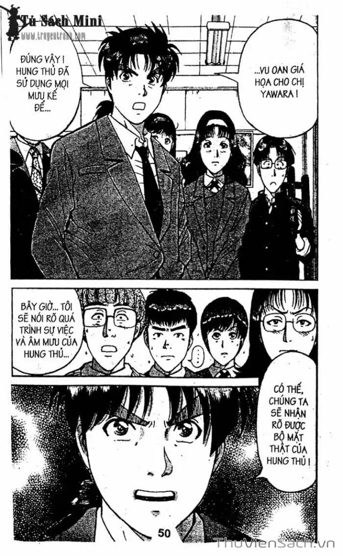 Truyện Tranh Thám Tử Kindaichi trang 4