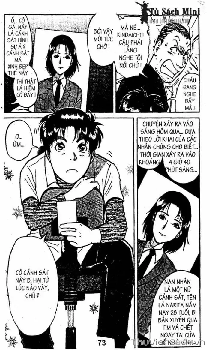 Truyện Tranh Thám Tử Kindaichi trang 4