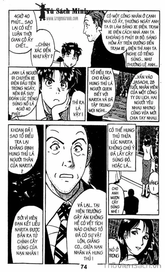 Truyện Tranh Thám Tử Kindaichi trang 4