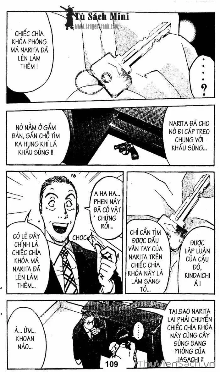 Truyện Tranh Thám Tử Kindaichi trang 4