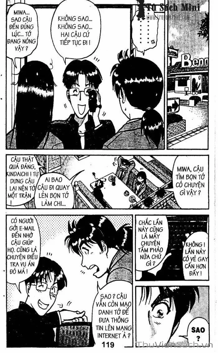 Truyện Tranh Thám Tử Kindaichi trang 4