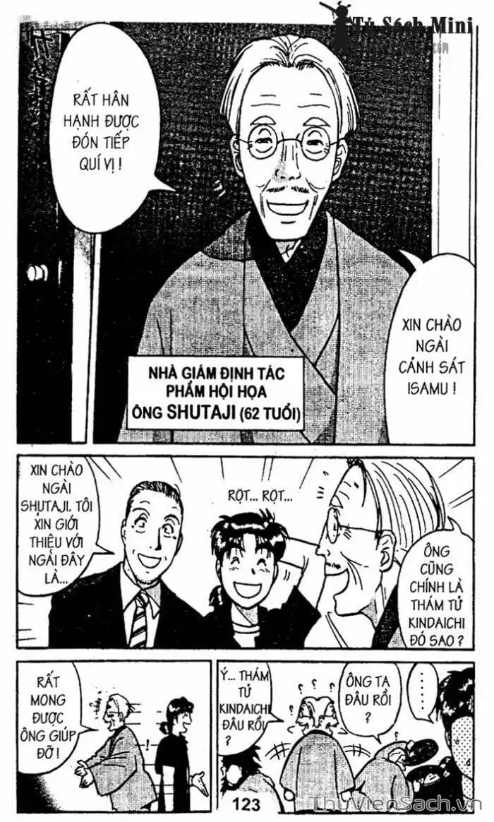Truyện Tranh Thám Tử Kindaichi trang 4