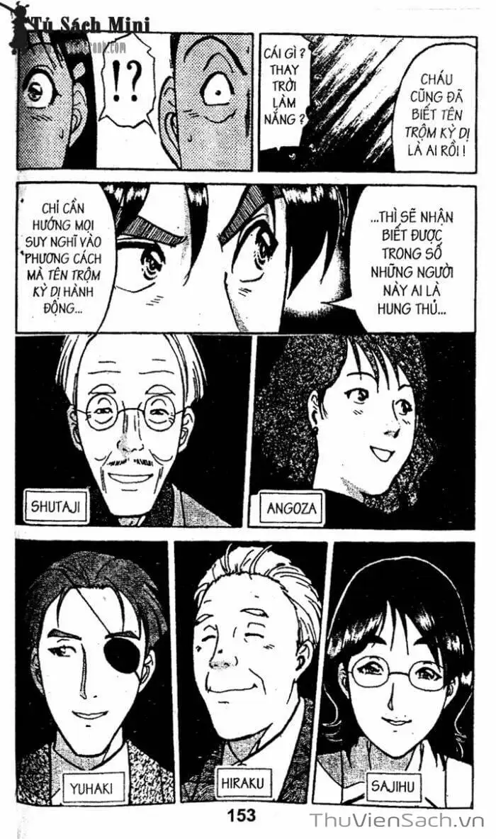 Truyện Tranh Thám Tử Kindaichi trang 4
