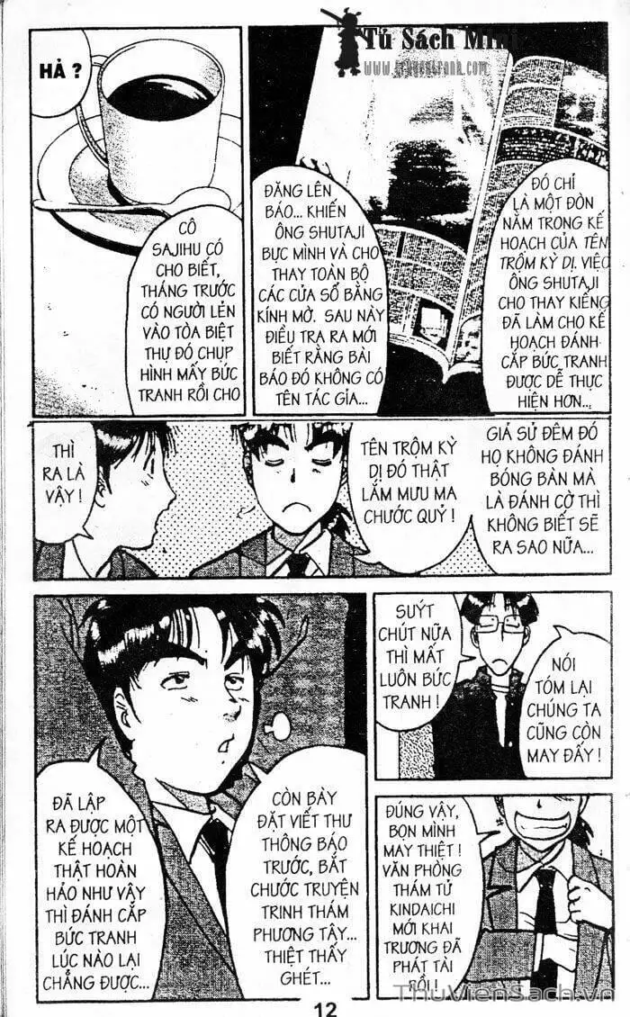 Truyện Tranh Thám Tử Kindaichi trang 4
