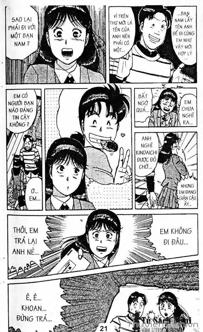 Truyện Tranh Thám Tử Kindaichi trang 4