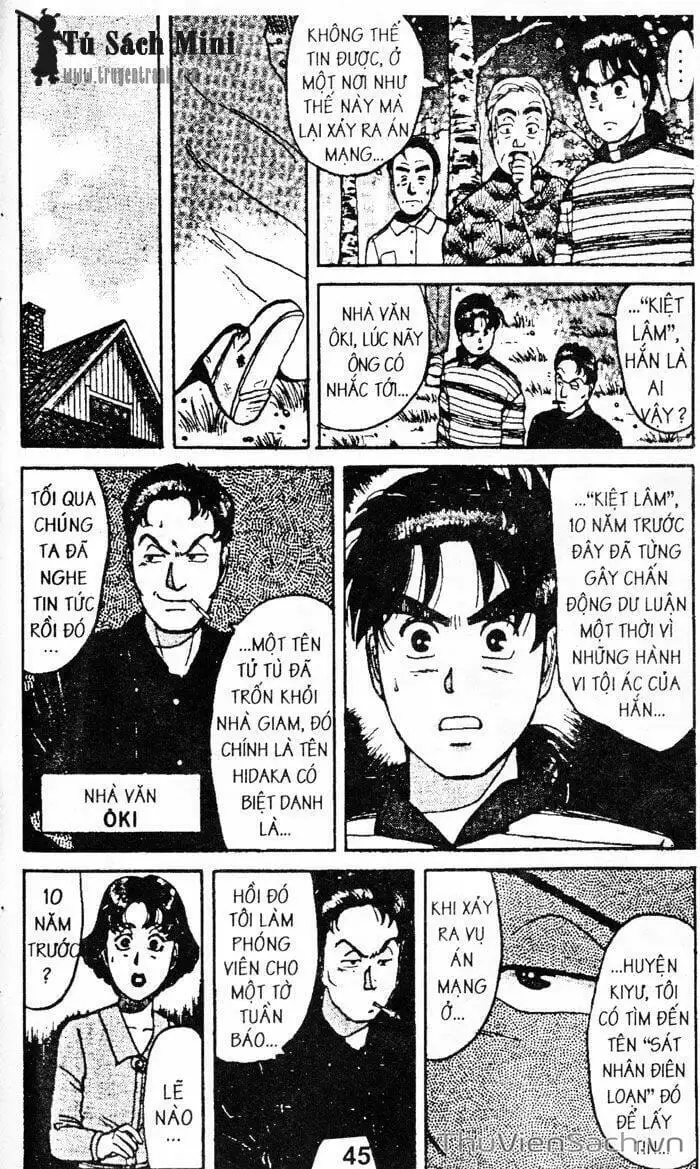Truyện Tranh Thám Tử Kindaichi trang 4
