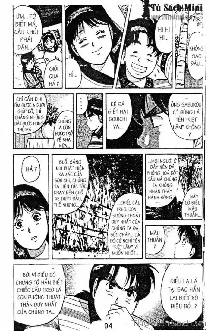 Truyện Tranh Thám Tử Kindaichi trang 4