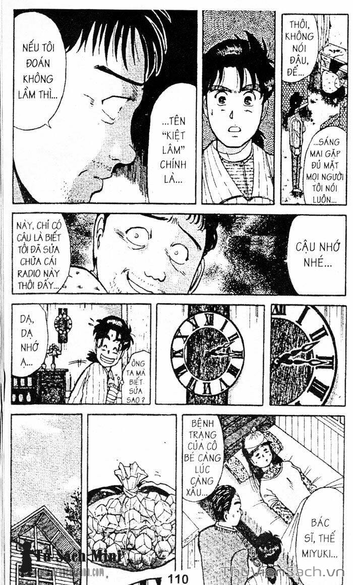 Truyện Tranh Thám Tử Kindaichi trang 4