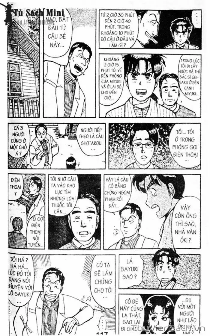 Truyện Tranh Thám Tử Kindaichi trang 4