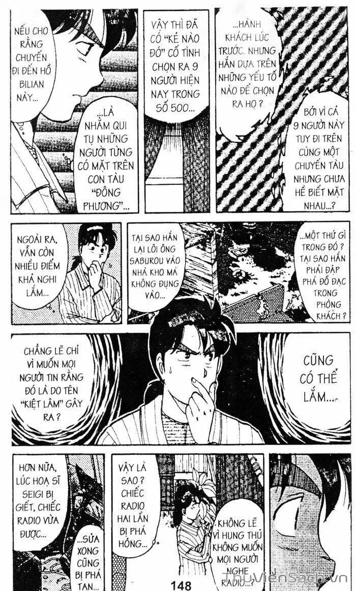 Truyện Tranh Thám Tử Kindaichi trang 4
