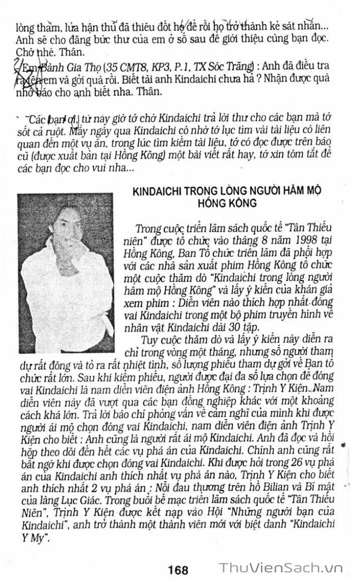 Truyện Tranh Thám Tử Kindaichi trang 4