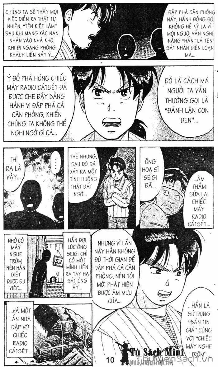 Truyện Tranh Thám Tử Kindaichi trang 4