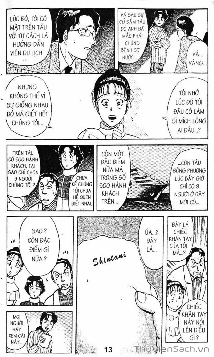 Truyện Tranh Thám Tử Kindaichi trang 4