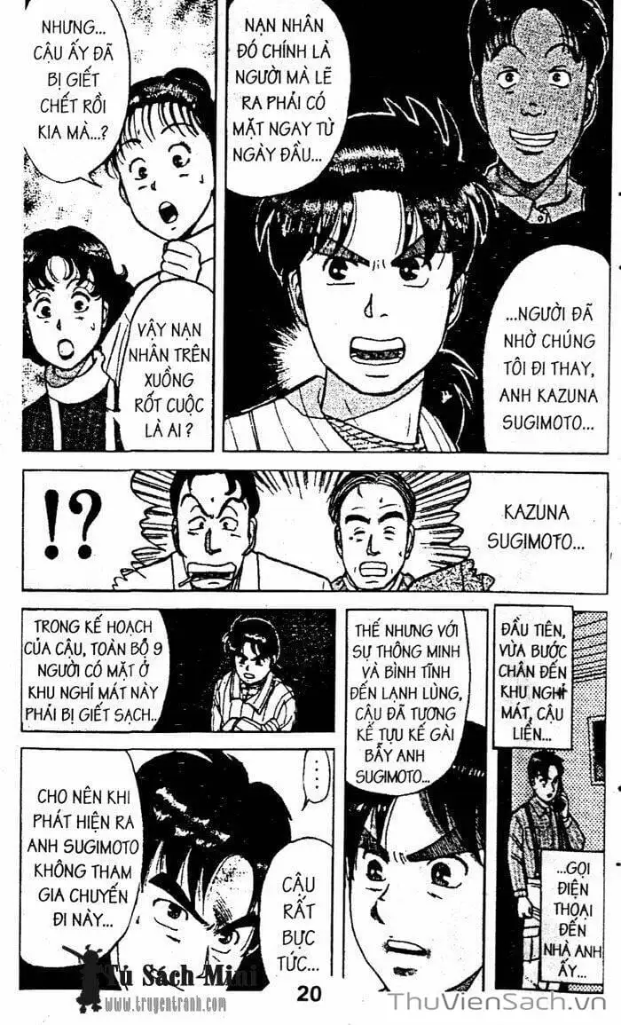 Truyện Tranh Thám Tử Kindaichi trang 4