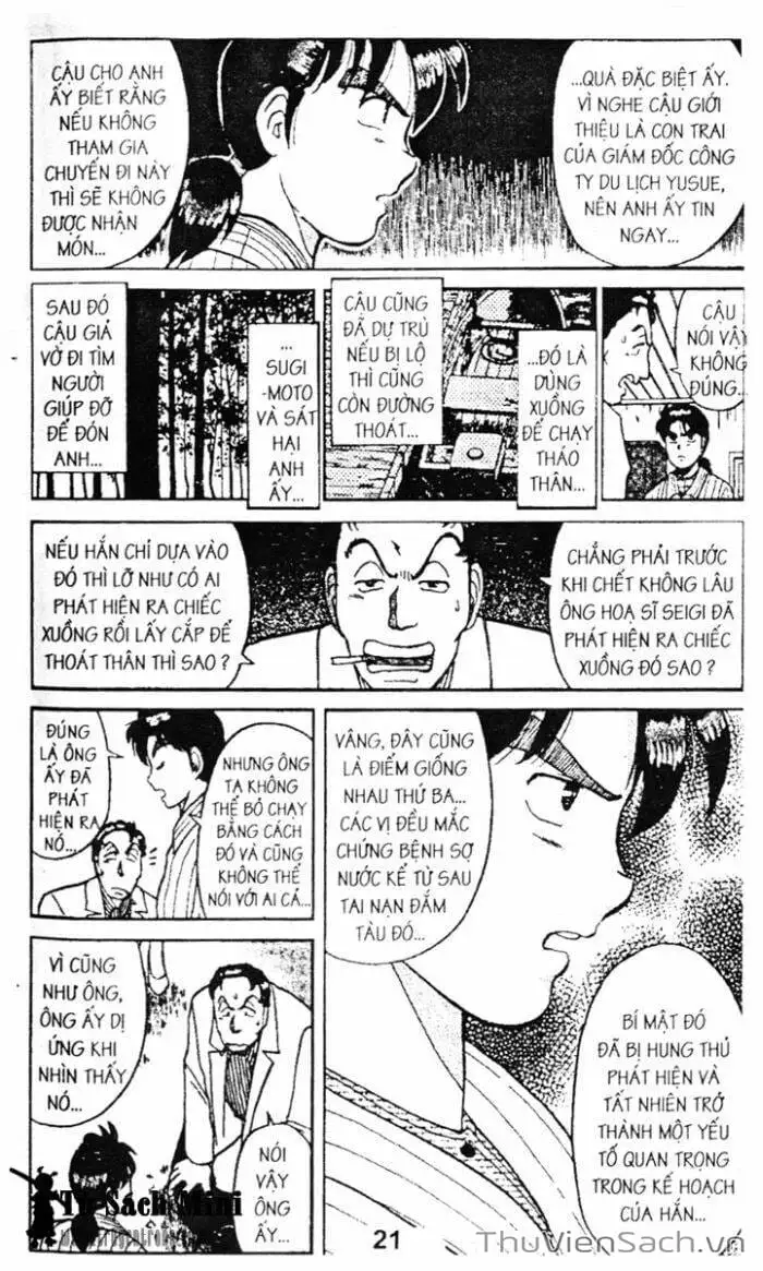 Truyện Tranh Thám Tử Kindaichi trang 4