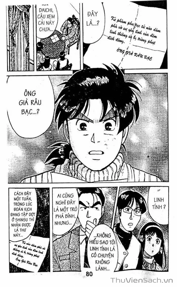 Truyện Tranh Thám Tử Kindaichi trang 4