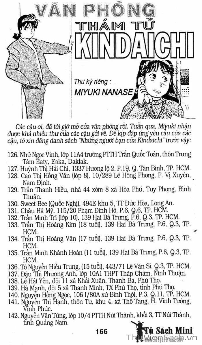 Truyện Tranh Thám Tử Kindaichi trang 1698