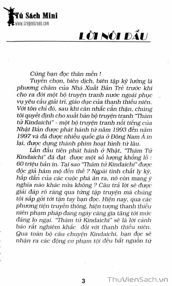 Truyện Tranh Thám Tử Kindaichi trang 4