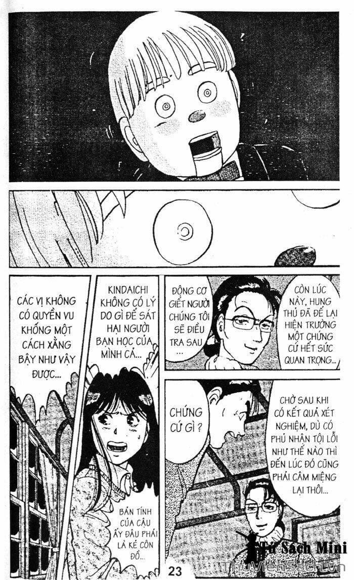 Truyện Tranh Thám Tử Kindaichi trang 4