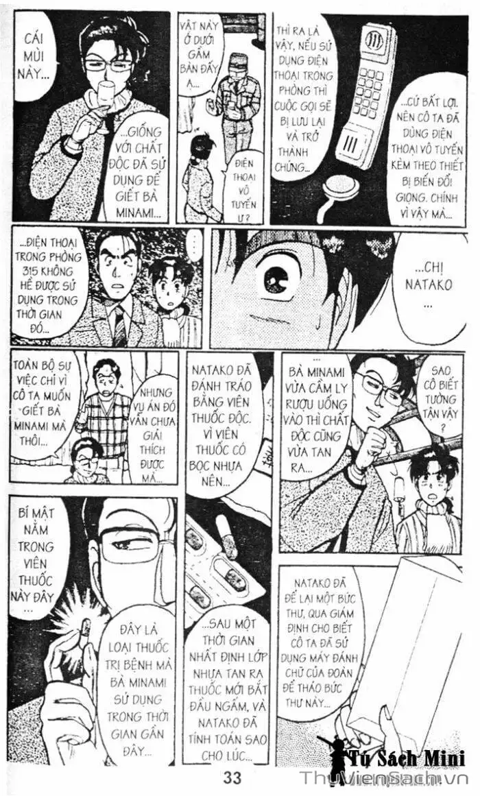 Truyện Tranh Thám Tử Kindaichi trang 4