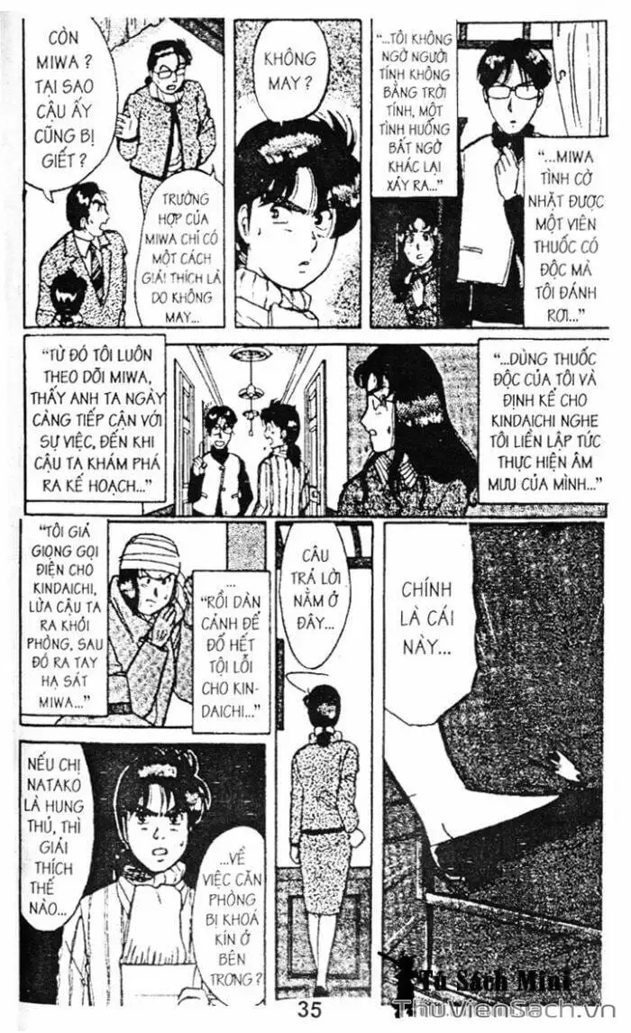 Truyện Tranh Thám Tử Kindaichi trang 4