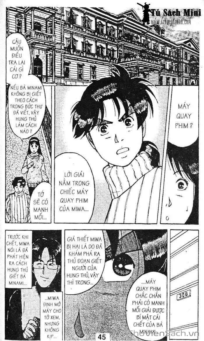 Truyện Tranh Thám Tử Kindaichi trang 4