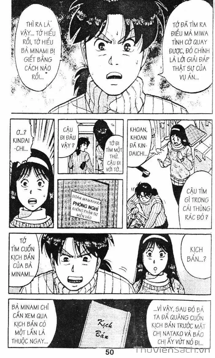 Truyện Tranh Thám Tử Kindaichi trang 4