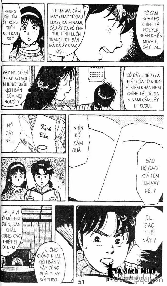 Truyện Tranh Thám Tử Kindaichi trang 4