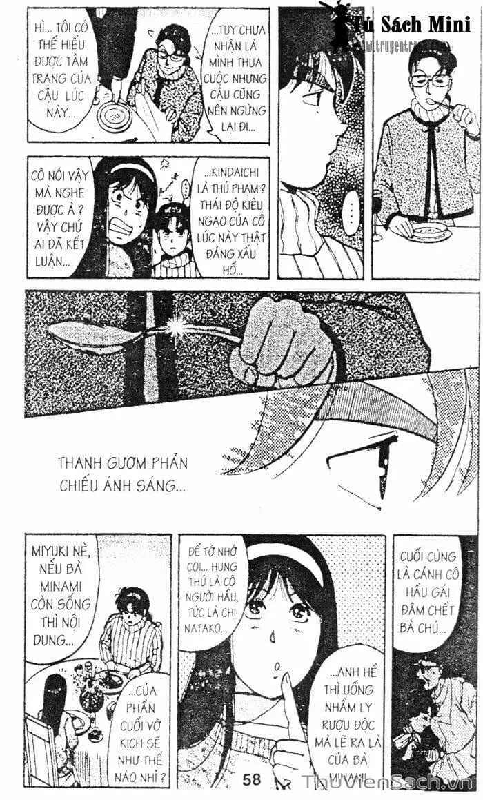 Truyện Tranh Thám Tử Kindaichi trang 4