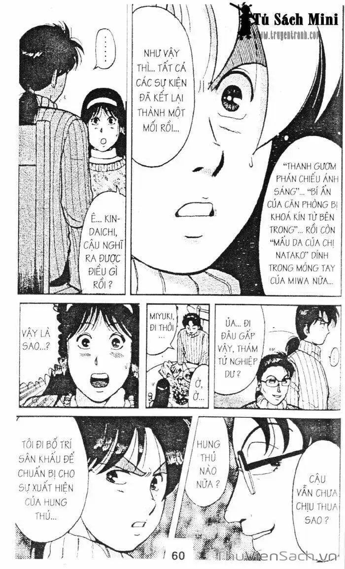 Truyện Tranh Thám Tử Kindaichi trang 4