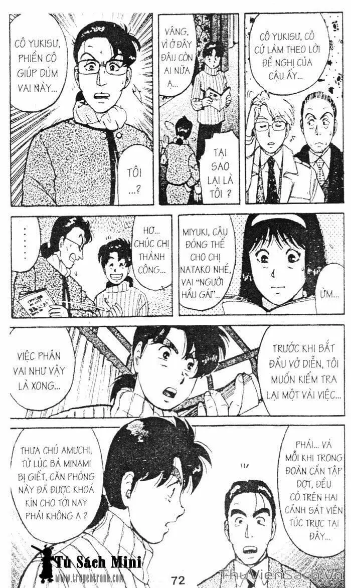 Truyện Tranh Thám Tử Kindaichi trang 4