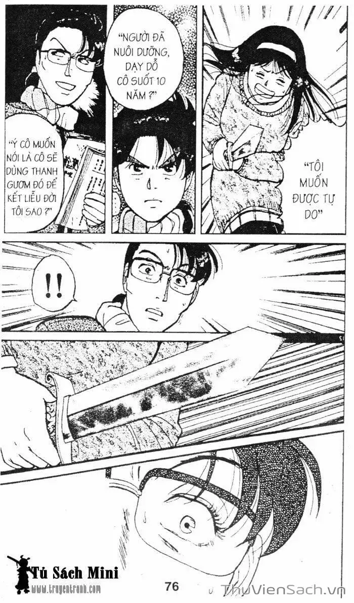 Truyện Tranh Thám Tử Kindaichi trang 4