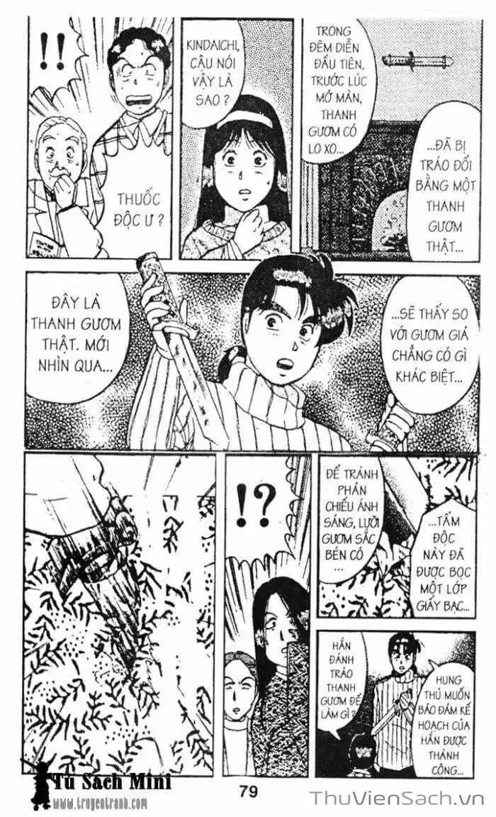 Truyện Tranh Thám Tử Kindaichi trang 4