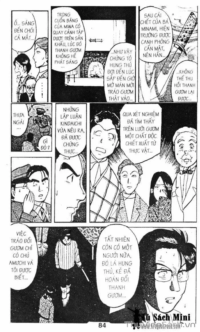 Truyện Tranh Thám Tử Kindaichi trang 4