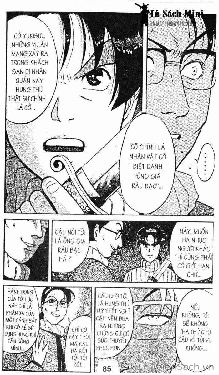 Truyện Tranh Thám Tử Kindaichi trang 4