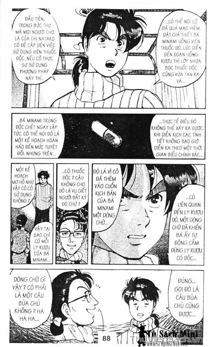 Truyện Tranh Thám Tử Kindaichi trang 4