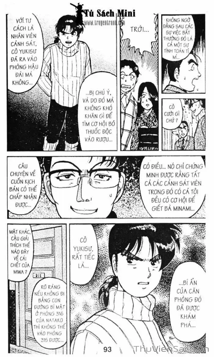Truyện Tranh Thám Tử Kindaichi trang 4