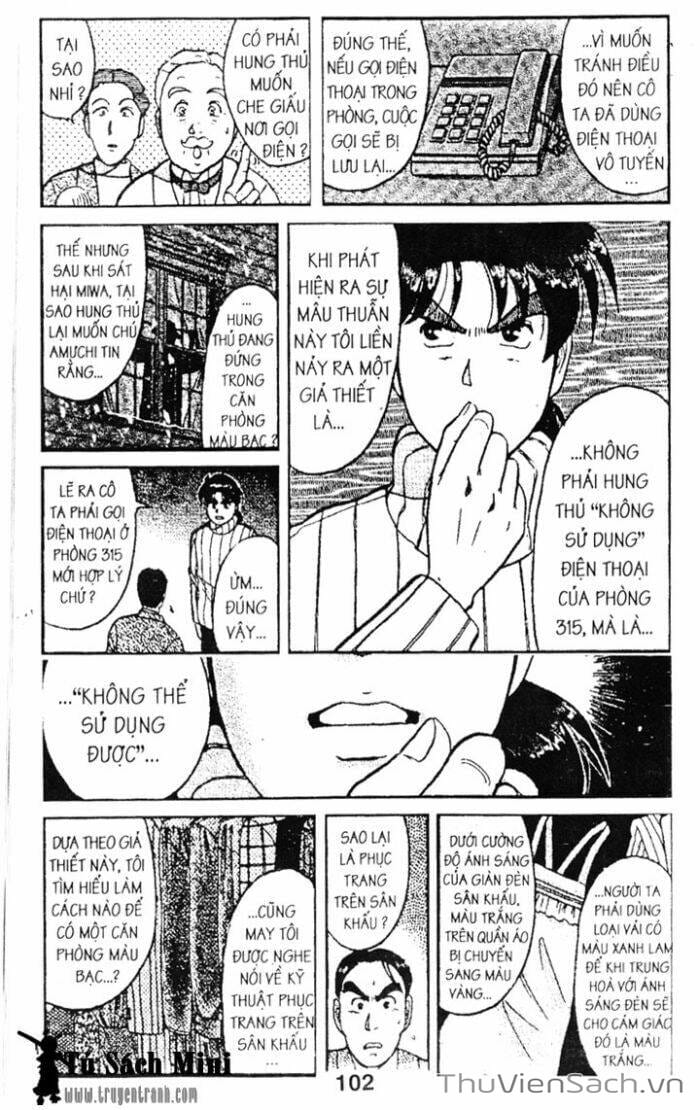 Truyện Tranh Thám Tử Kindaichi trang 4