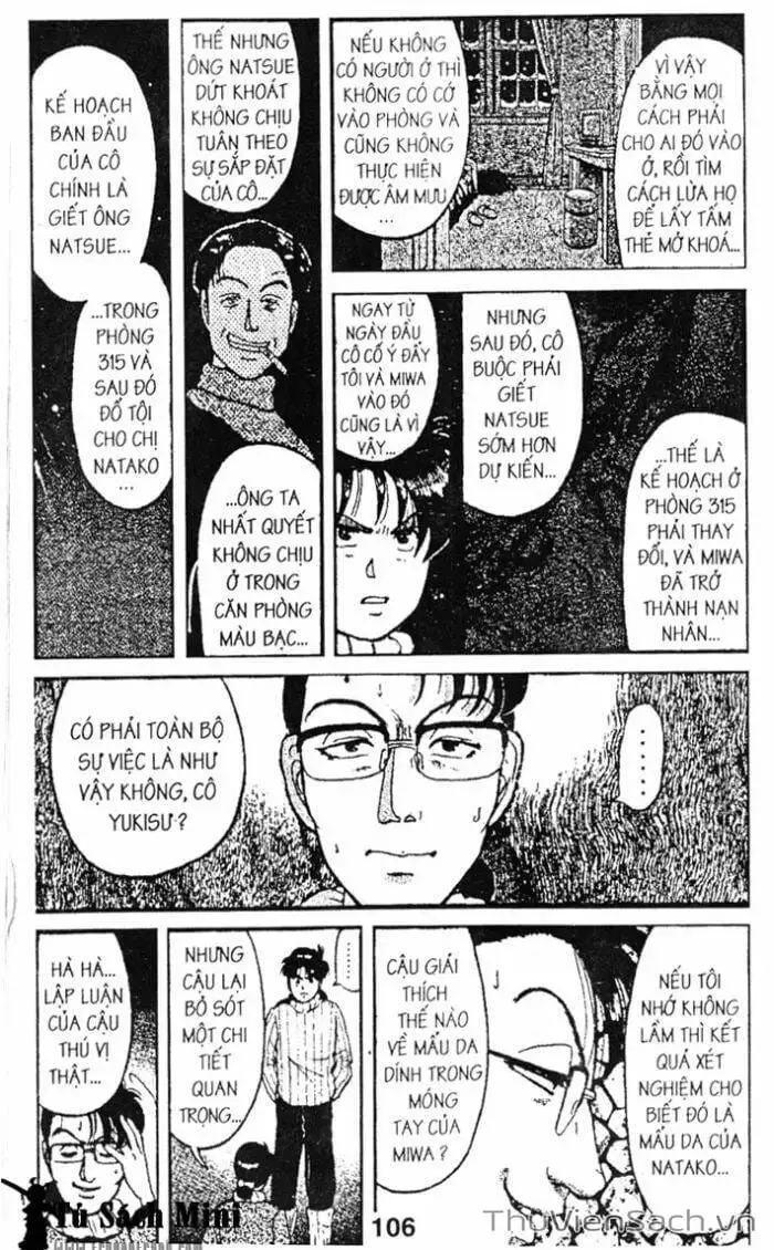 Truyện Tranh Thám Tử Kindaichi trang 4