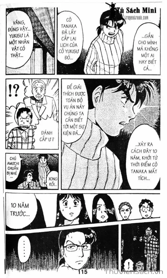 Truyện Tranh Thám Tử Kindaichi trang 4