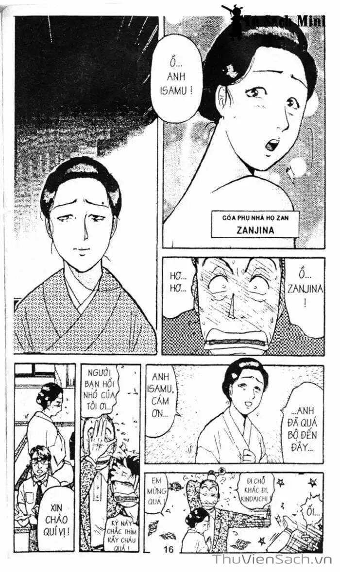 Truyện Tranh Thám Tử Kindaichi trang 4