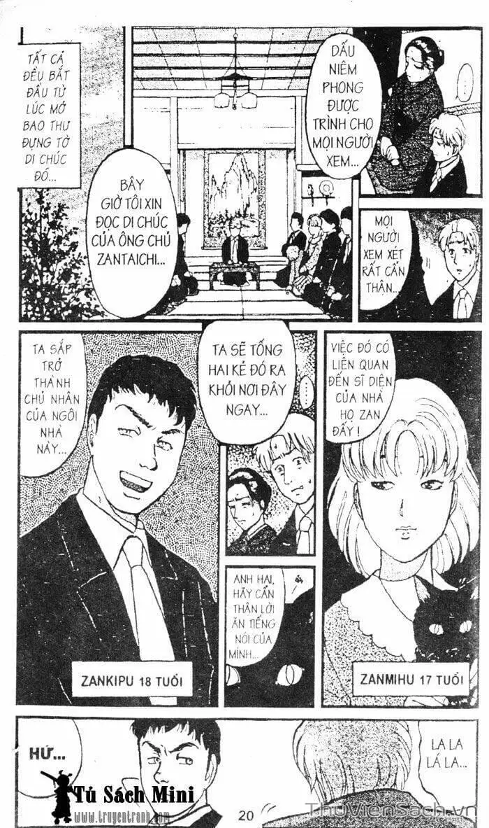 Truyện Tranh Thám Tử Kindaichi trang 4