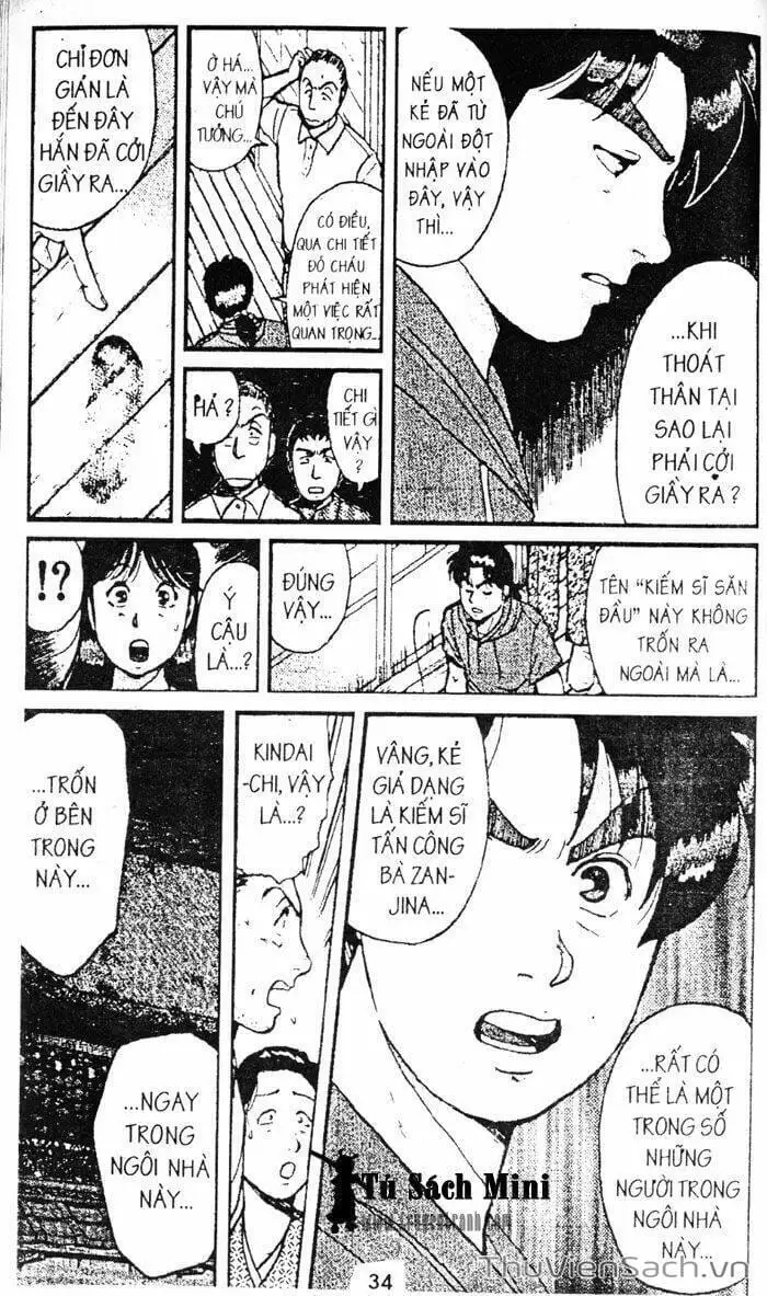 Truyện Tranh Thám Tử Kindaichi trang 4