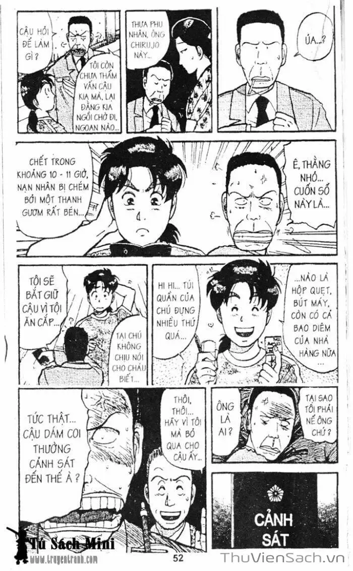 Truyện Tranh Thám Tử Kindaichi trang 4