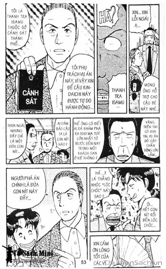 Truyện Tranh Thám Tử Kindaichi trang 4