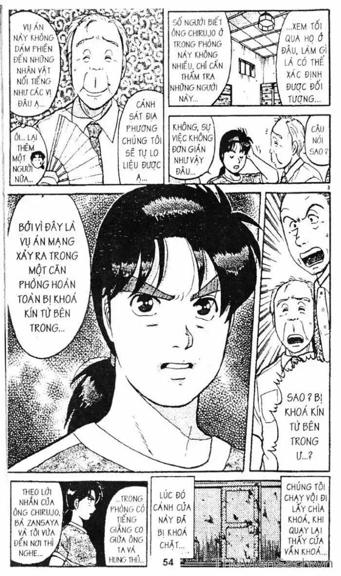 Truyện Tranh Thám Tử Kindaichi trang 4